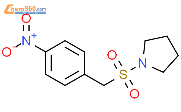 N-[(4-硝基苯基)-甲基磺酰基]吡咯烷