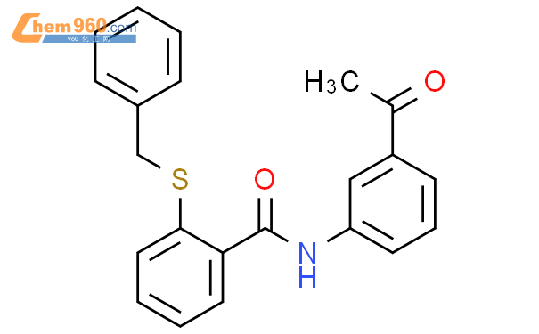 N Acetylphenyl Benzylthio Benzamidecas