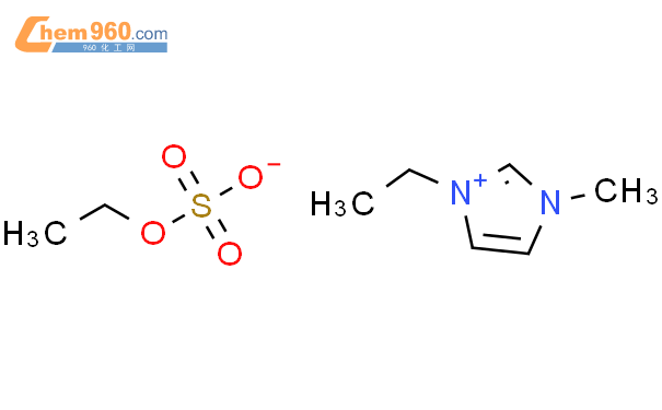 1-乙基-3-甲基咪唑硫酸乙酯结构式图片|342573-75-5结构式图片