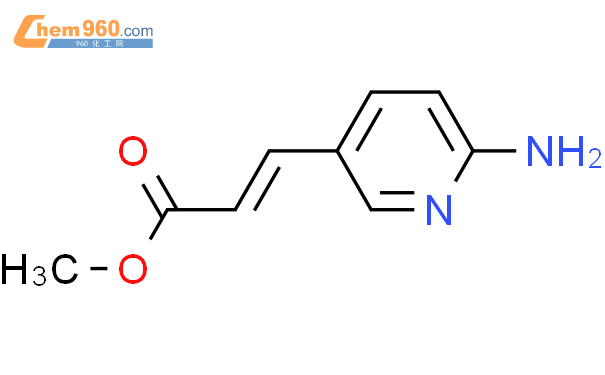 343587-63-3,3-(6-amino-3-pyridinyl)-2-Propenoic acid methyl ester化学式、结构 ...