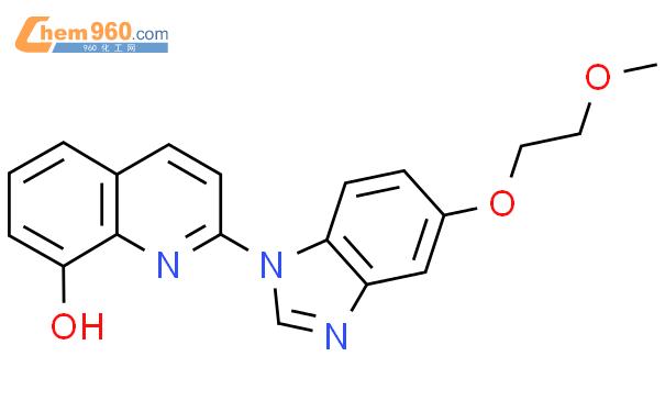 2-[5-(2-Methoxyethoxy)-1H-benzimidazol-1-yl]-8-quinolinol
