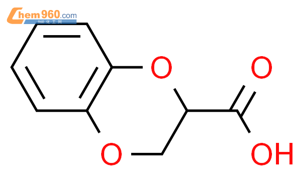 1,4-苯并二噁烷-2-羧酸结构式图片|34385-93-8结构式图片
