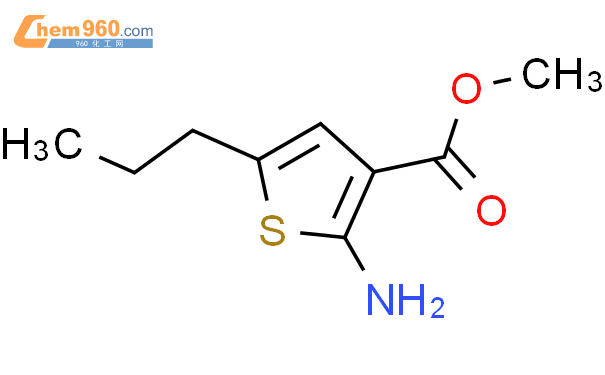 3-Thiophenecarboxylicacid-1,2-氨基-5-丙基-，甲基酯（9CI）