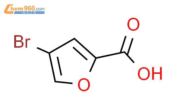 4-溴-2-呋喃甲酸结构式图片|3439-02-9结构式图片