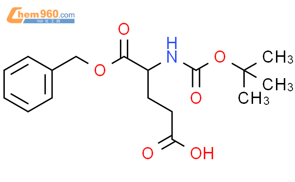 N-叔丁氧羰基-D-谷氨酸 1-苄酯
