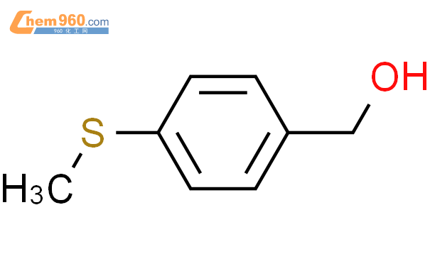 对甲硫基苯甲醇结构式图片|3446-90-0结构式图片
