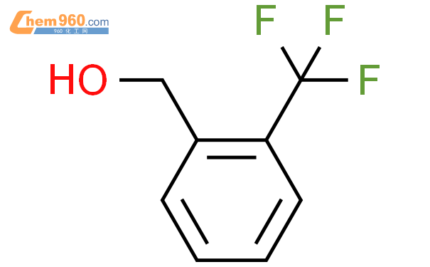 邻三氟甲基苄醇结构式图片|346-06-5结构式图片