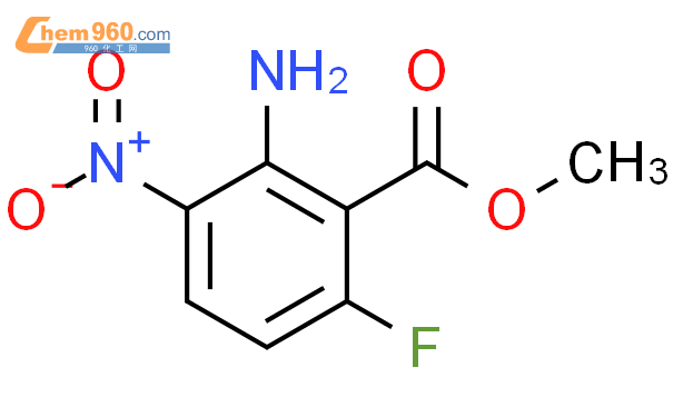 2-氨基-6-氟-3-硝基苯甲酸甲酯结构式图片|346691-23-4结构式图片