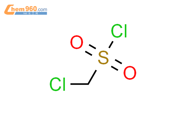 氯甲磺酰氯结构式图片|3518-65-8结构式图片