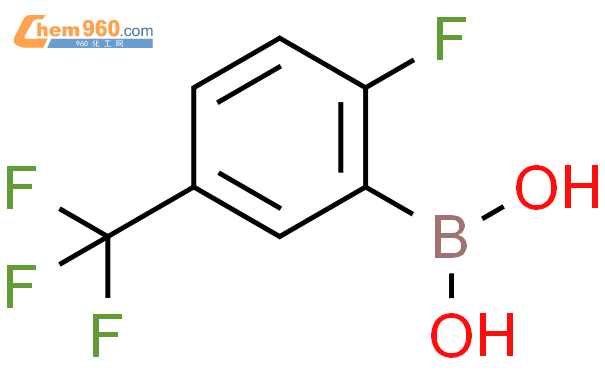 2-氟-5-(三氟甲基)苯硼酸结构式图片|352535-96-7结构式图片