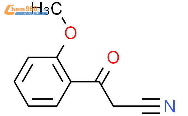 2-甲氧基苯甲酰基乙腈結構式圖片|35276-83-6結構式圖片