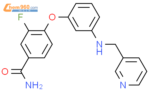 Excel 2019 In Practice - Ch 4 Guided Project 4-3 353235-84-4_Benzamide, 3-fluoro-4-[3-[(3-pyridinylmethyl)amino]phenoxy