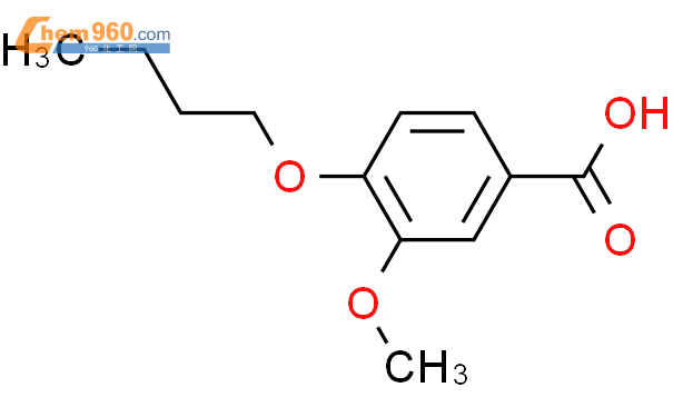 3535-34-0,4-丁氧基-3-甲氧基-苯甲酸化学式、结构式、分子式、mol – 960化工网