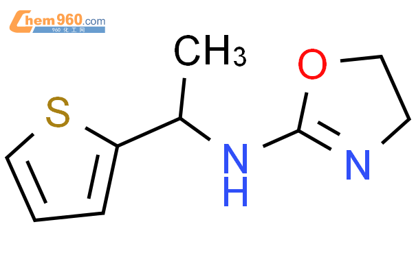 35357 51 8n 1 Thiophen 2 Ylethyl 45 Dihydro 13 Oxazol 2 Amine化学式、结构式、分子式、mol、smiles 960化工网 