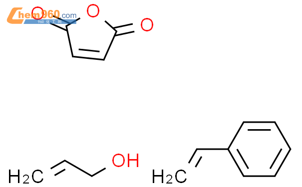2,5-呋喃二酮与乙烯基苯和2-丙烯-1-醇的聚合物