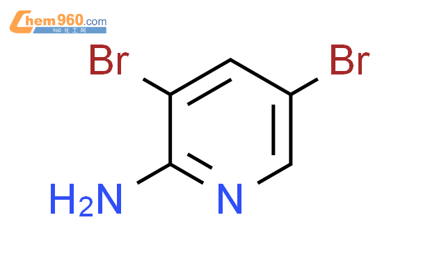 2-氨基-3,5-二溴吡啶结构式图片|35486-42-1结构式图片