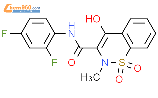 N Difluorophenyl Hydroxy Methyl H Benzothiazine Carboxamide