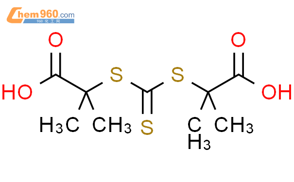 2,2-[甲硫代基雙(硫代)]雙[2-甲基丙酸]結構式
