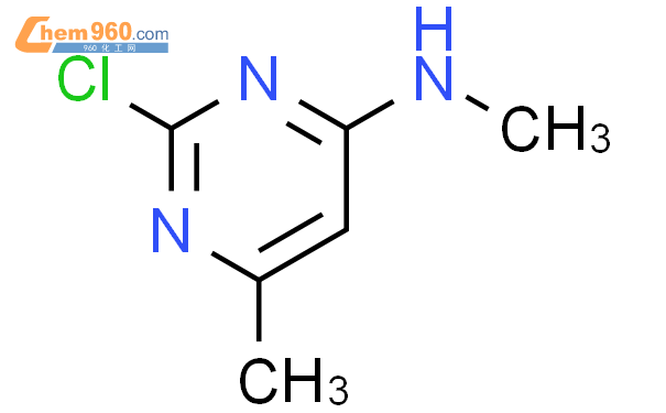 2-氯-N,6-二甲基-4-嘧啶胺结构式图片|3569-33-3结构式图片