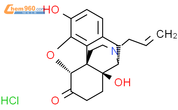 盐酸纳洛酮结构式图片|357-08-4结构式图片