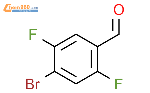 4-溴-2,5-二氟苯甲醛结构式图片|357405-75-5结构式图片