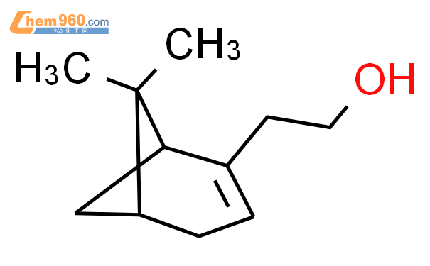 (1R)6,6-二甲基联环(3.1.1)庚烷-2-烯-2-乙醇结构式图片|35836-73-8结构式图片
