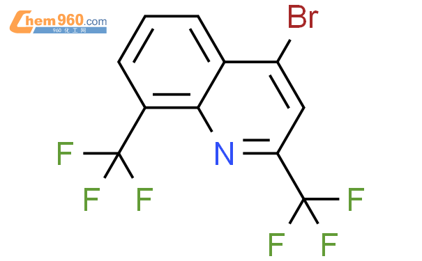 4-溴-2,8-二(三氟甲基)喹啉结构式图片|35853-45-3结构式图片