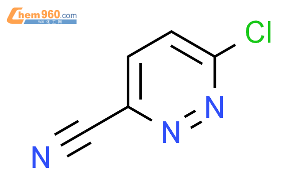 6-氯哒嗪-3-甲腈结构式图片|35857-89-7结构式图片