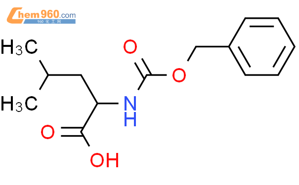 N-苄氧羰基-DL-亮氨酸结构式图片|3588-60-1结构式图片