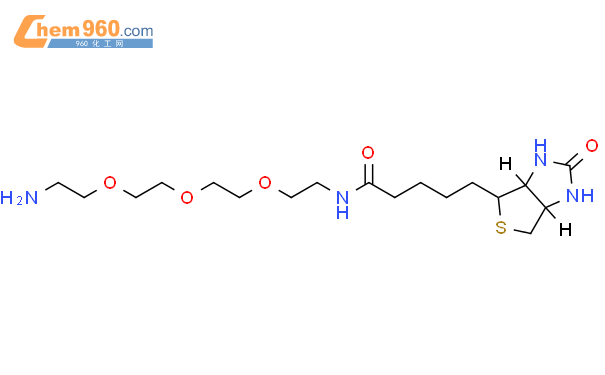 生物素三聚乙二醇氨基结构式图片|359860-27-8结构式图片