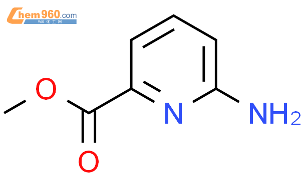 6-氨基吡啶-2-羧酸甲酯结构式图片|36052-26-3结构式图片