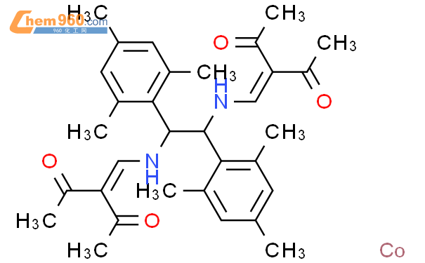 (1R,2R)-N,N'-双(2-乙酰-3-氧代-2-亚丁烯基)-1,2-二均三甲苯基乙二胺合钴