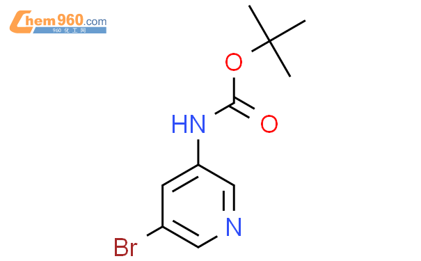 叔丁基-5-溴吡啶-3-基氨基甲酸结构式图片|361550-43-8结构式图片