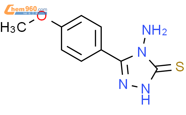 4-氨基-5-(4-甲氧基-苯基)-4H-[1,2,4]三唑-3-硫醇