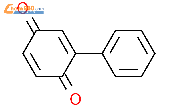苯基对苯醌结构式图片|363-03-1结构式图片