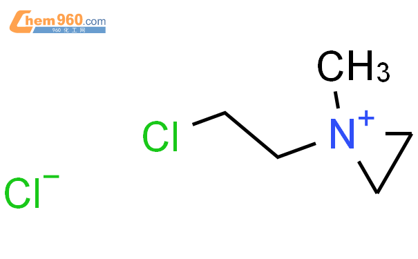 1-(2-chloroethyl)-1-methylaziridin-1-ium,chloride