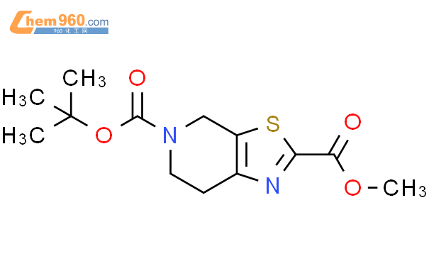 2-Methyl 5-(2-methyl-2-propanyl) 6,7-dihydro[1,3]thiazolo[5,4-c]p yridine-2,5(4H)-dicarboxylate