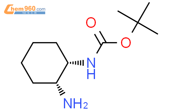 N-Boc-1S,2R-二氨基环己烷结构式图片|365996-30-1结构式图片