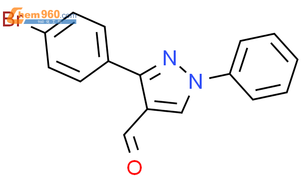 1H-Pyrazole-4-carboxaldehyde,3-(4-bromophenyl)-1-phenyl-