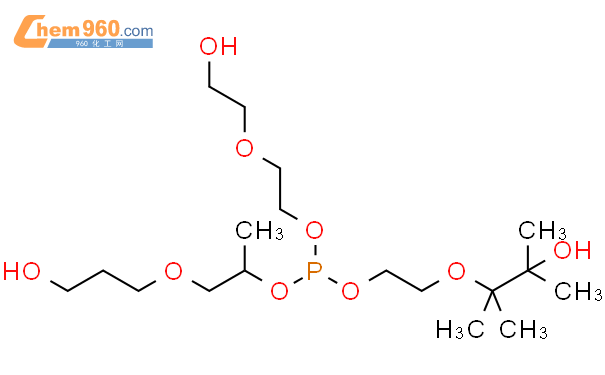 三(二聚丙二醇)亞磷酸酯結構式圖片|36788-39-3結構式圖片