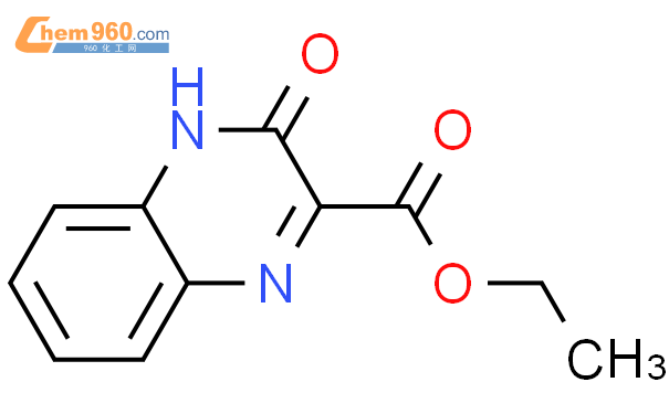 3-氧代-3,4-二氢-2-喹喔啉甲酸乙酯结构式图片|36818-07-2结构式图片