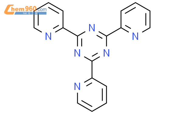 2,4,6-三(2-吡啶)-1,3,5-三嗪结构式图片|3682-35-7结构式图片