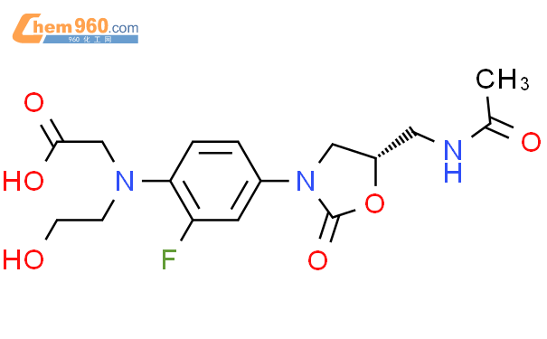 利奈唑胺分子式图片