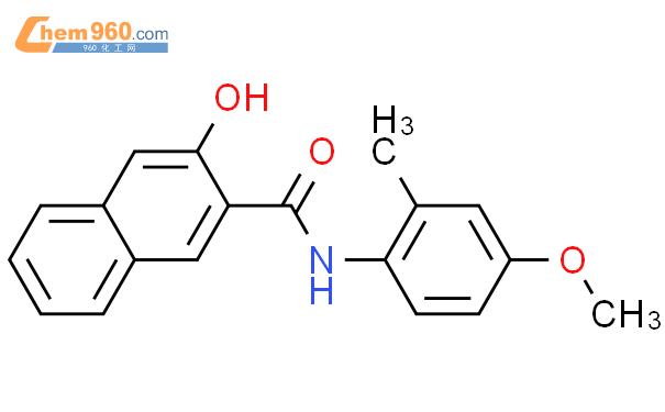 3-羟基-N-(4-甲氧基-2-甲基苯基)-2-萘甲酰胺