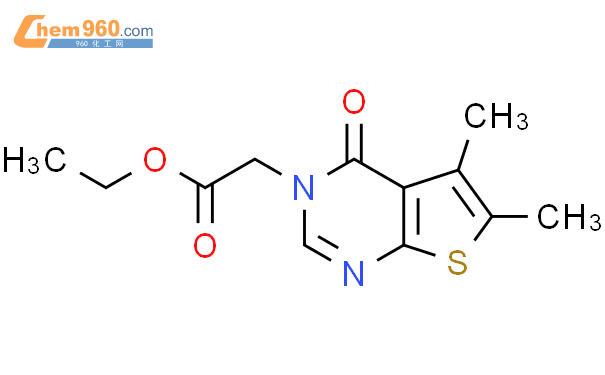 Dimethyl Oxo H Thieno D Pyrimidin Yl Acetic Acid Ethyl E Ster