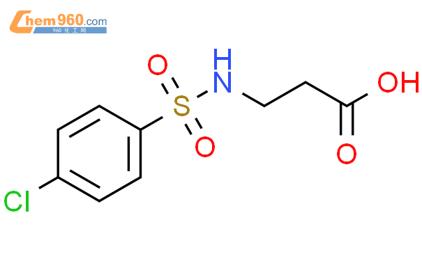 3-(4-氯苯基磺酰胺基)丙酸