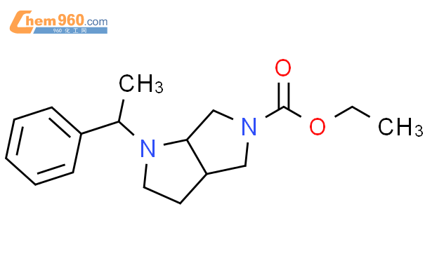 370880-01-6_(3aS,6aS)-Ethyl 1-((R)-1-phenylethyl)hexahydropyrrolo[3,4-b ...