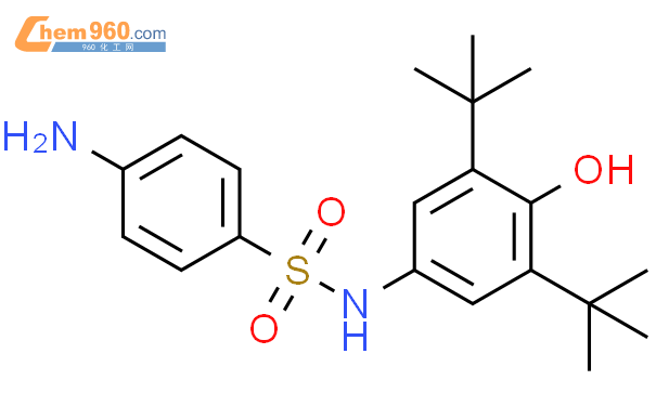 Benzenesulfonamide Amino N Bis Dimethylethyl Hydroxyphenyl Cas