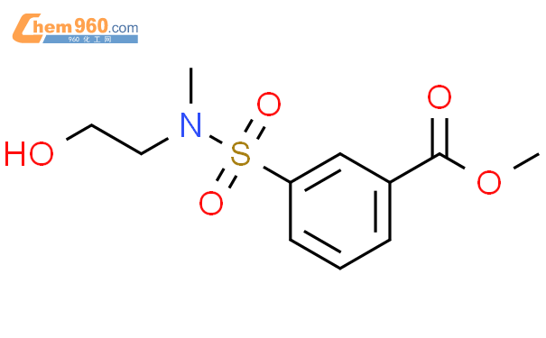 37478-74-3,Benzoic Acid, 3-[[(2-hydroxyethyl)methylamino]sulfonyl ...