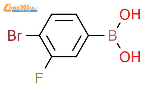 4-溴-3-氟苯硼酸结构式图片|374790-97-3结构式图片